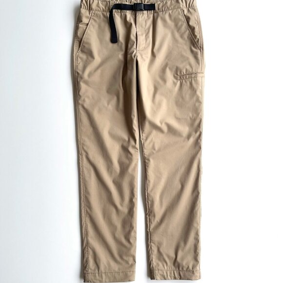 Uniqlo Heattech Warm Thermal Fleece Lined Khaki Jogger Pants - Picture 1 of 6